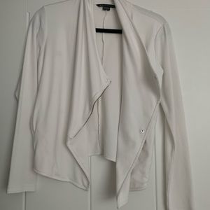 Never worn Armani Exchange white casual blazer size XS